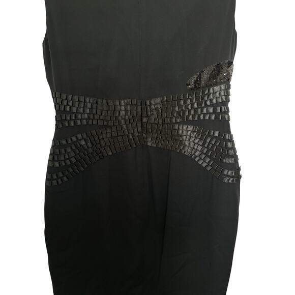 ROBERT RODRIGUEZ BLACK Dress95%SILK-5%Spandex Size 2 Vintage Y2K COCKTAIL - Picture 6 of 13